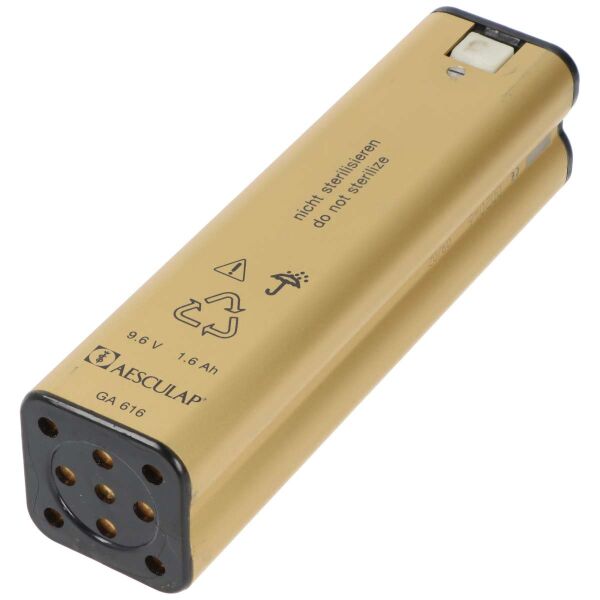 NiMH Akkuumbau passend für Aesculap Acculan GA616