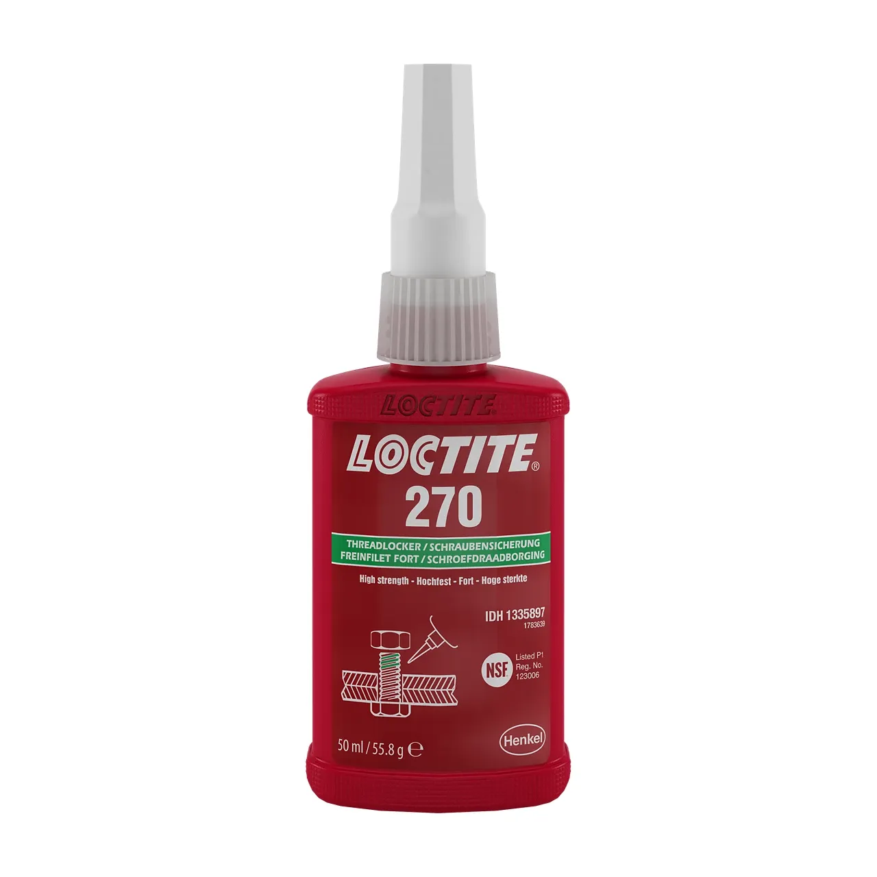 LOCTITE 270 - Yüksek Mukavemetli Kalıcı Vida Sabitleyici