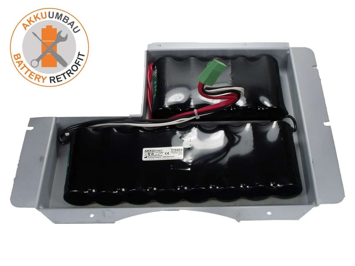 NiMH Akkuumbau passend für Zonare Medical Systems