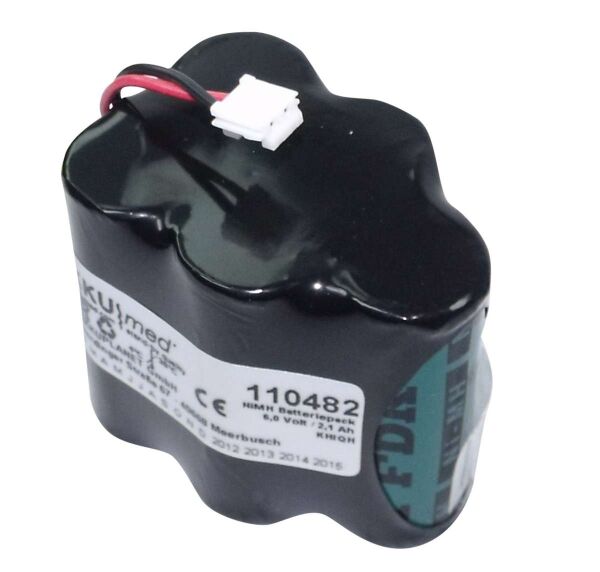NiMH Akku passend für Nidek KeratoMeter KM500, Typ KM-500BPI