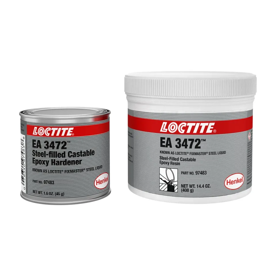 LOCTITE EA 3472 – Çelik Takviyeli Hızlı Kürlenen Tamir Epoksisi