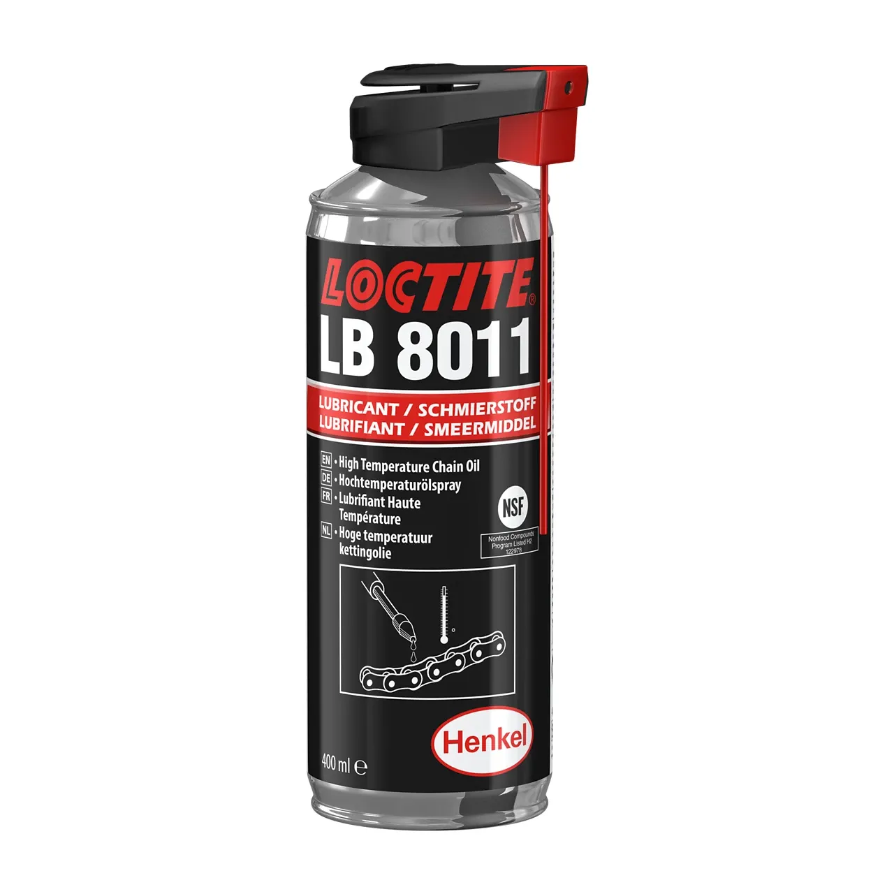 LOCTITE LB 8011 – Gıda Uyumlu Katı Film Yağlayıcı