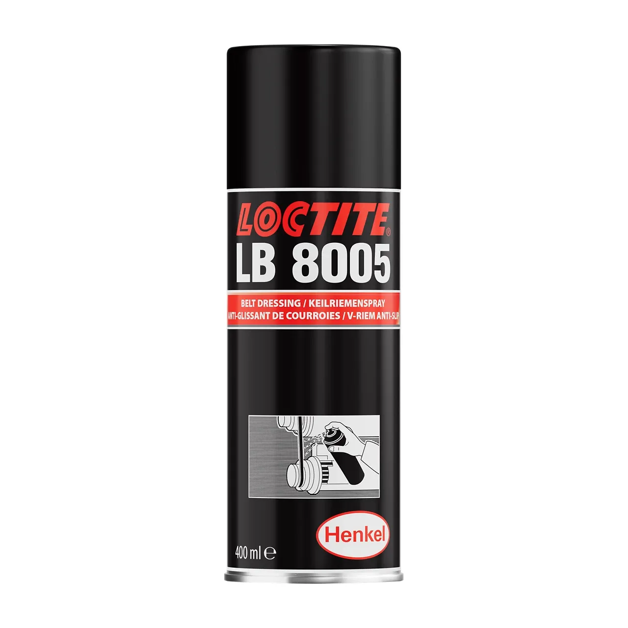 LOCTITE LB 8005 – Çok Amaçlı Endüstriyel Yağlayıcı ve Koruyucu Sprey
