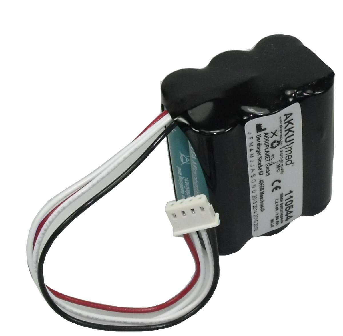 NiMH Akku passend für Nonin Medical PulsoxiMeter 7500