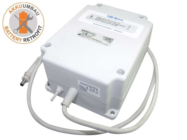 Blei Akkuumbau passend für Hill Rom Krankenhausbett 900, Evolution, BA1811-01-01