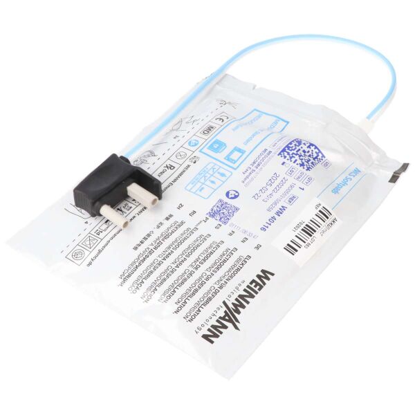 Original Defi-Elektroden Pads Weinmann Meducore Easy - WM40116, 175x140x9,5mm