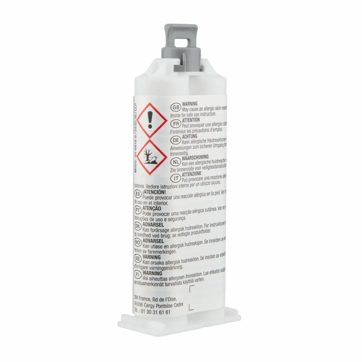 3M™ Scotch-Weld™ Epoksi Yapıştırıcı DP125, Yarı Şeffaf, 48.5 ml Duo-Pak