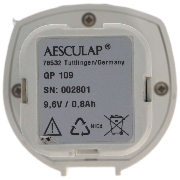 Nur Zellentausch, NC Akkuumbau passend für Aesculap Gipssäge GP109, Gehäuse bitte einsenden