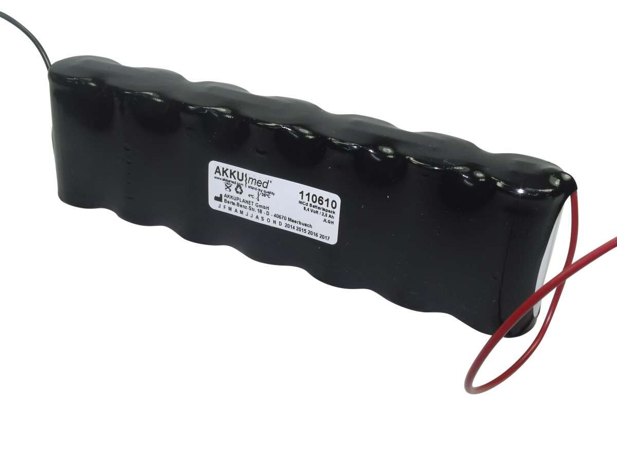 NC Akku passend für GFL Tiefkühlschrank 64er 8,4 Volt 2,5 Ah