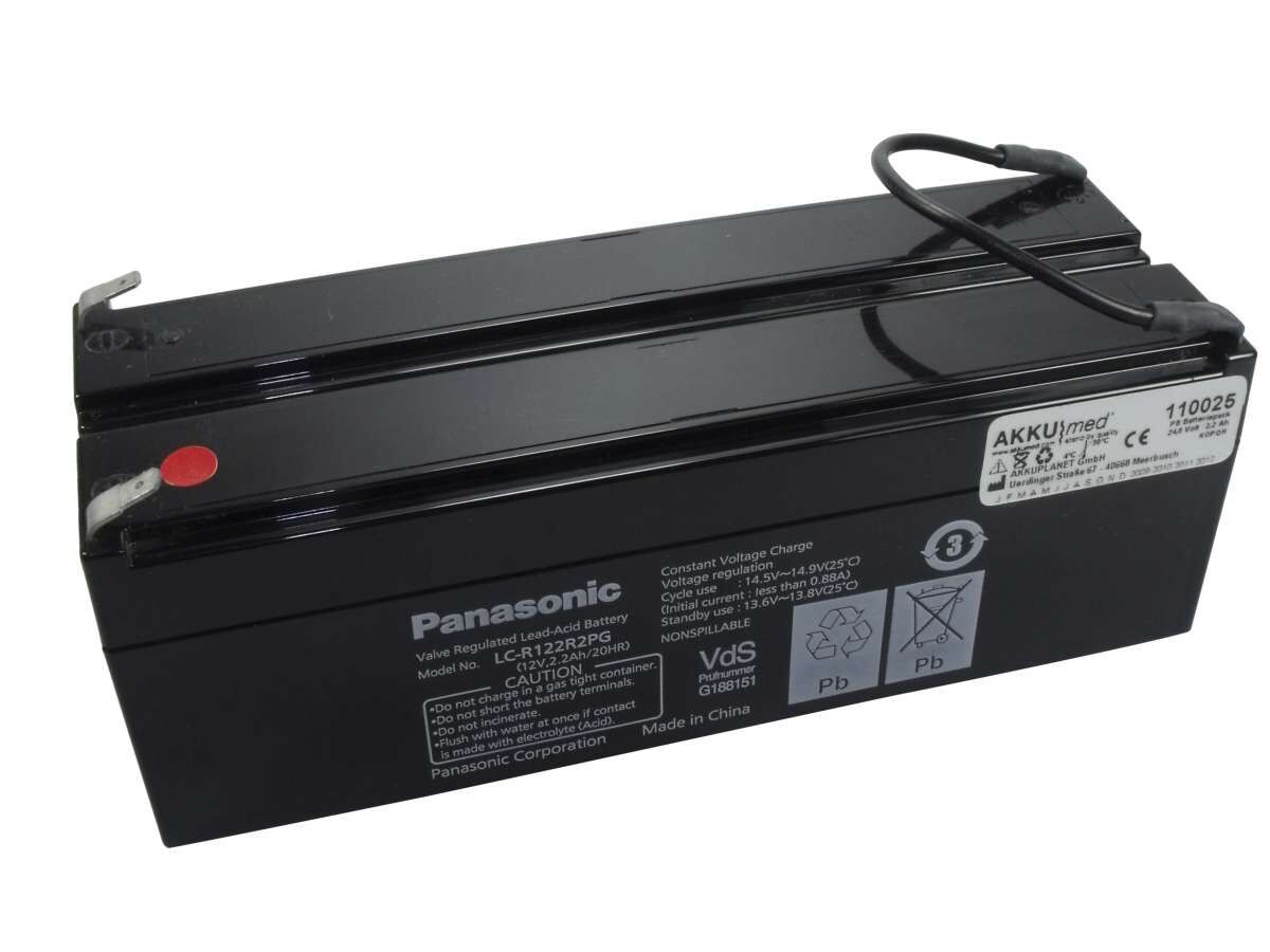Blei Akku passend für Hanseatische Intermed Defibrillator Vitacard A