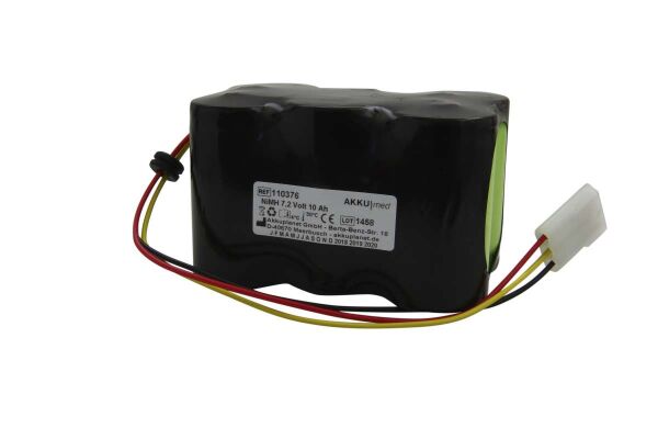NiMH Akku passend für Bio-Medical Devices Crossvent 3+, 4+ - PRT4467