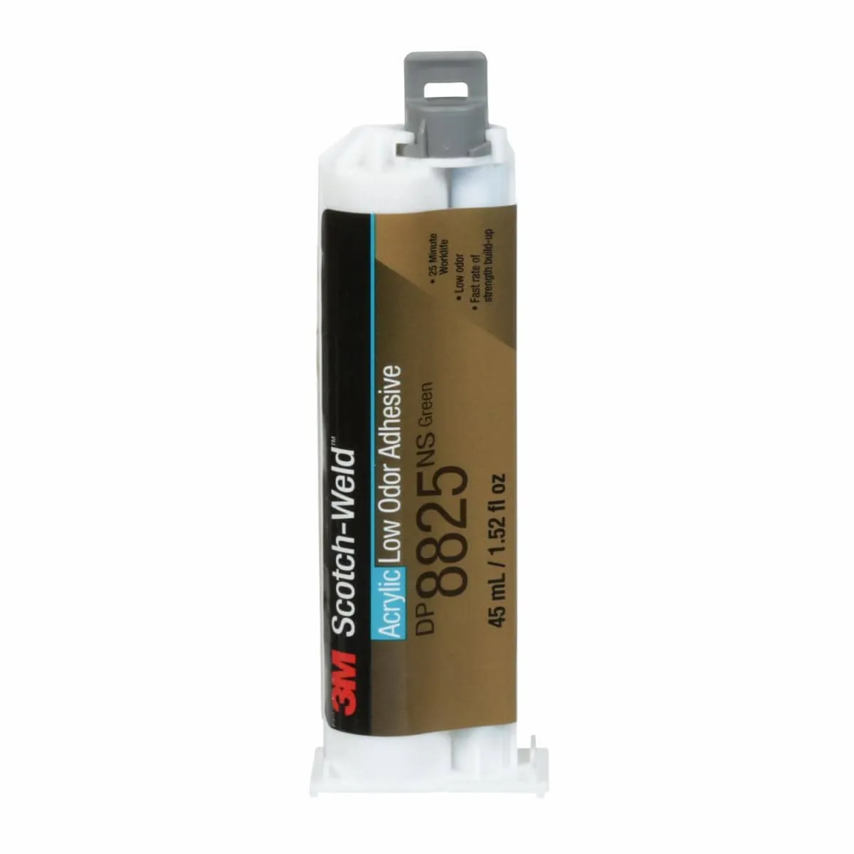 3M™ Scotch-Weld™ Az Kokulu Akrilik Yapıştırıcı DP8825NS, Yeşil, 490 ml Duo-Pack