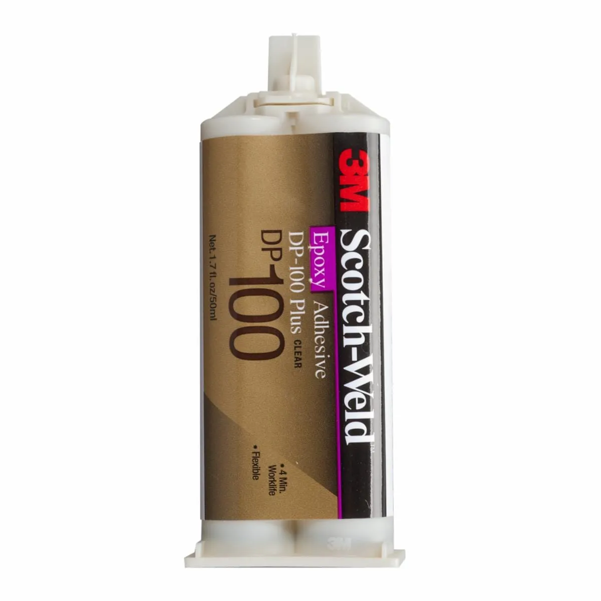3M™ Scotch-Weld™ Epoksi Yapıştırıcı DP100 Plus, Şeffaf, 48.5ml