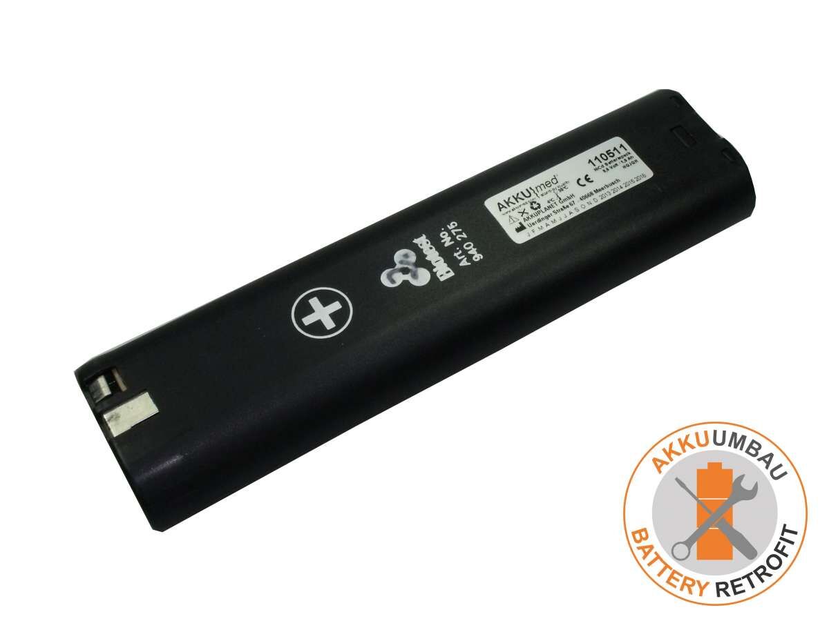 NC Akkuumbau passend für Merck RCS High Flow Luftkeimsammler