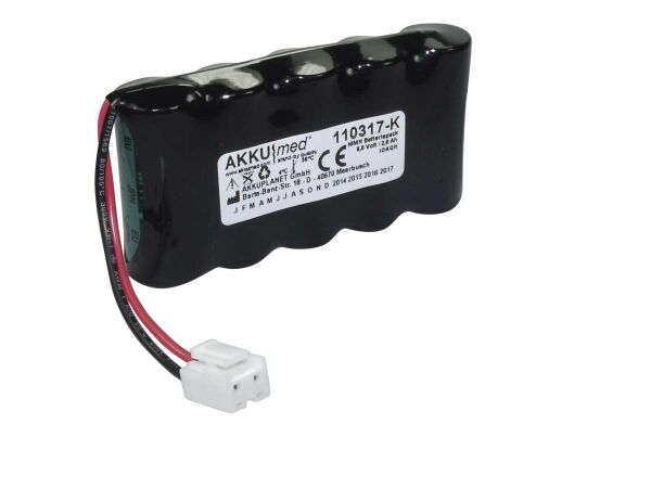 NiMH Akku passend für Söhnle Waage S20-2760 6,0 Volt 2,0 Ah CE Konform