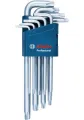 Bosch Profesyonel Alyan Anahtar Takımı Torx 9 Parça (10-50MM)