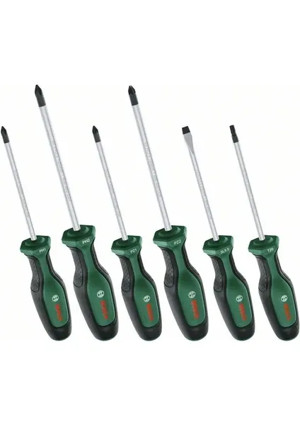 Bosch Tornavida Seti 6 Parça Set 1
