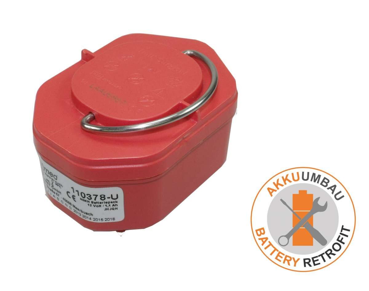 NiMH Akkuumbau passend für ConMed/ Linvatec, Hall Surgical - Typ PRO3520