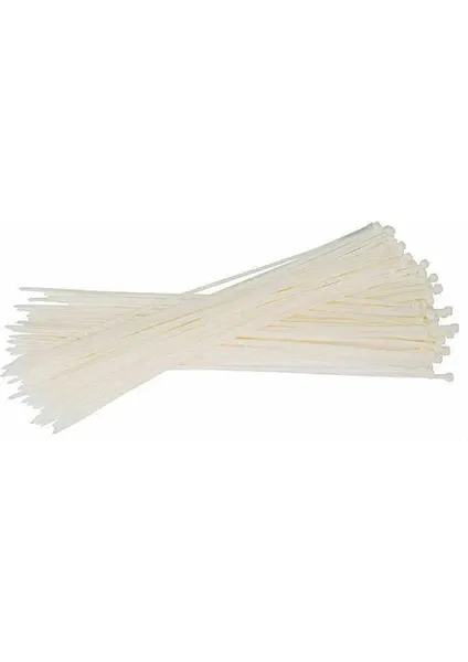 Tork Plastik Kelepçe Kablo Bağı 100'lü 250x3.6mm Beyaz