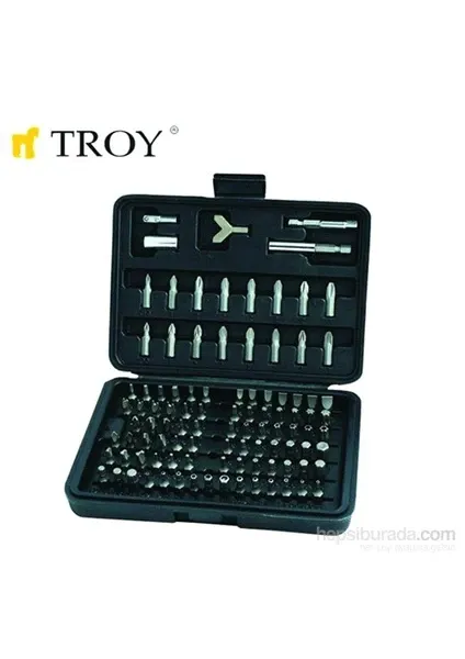 Troy 22302 Bits Uç Seti (100 Parça)