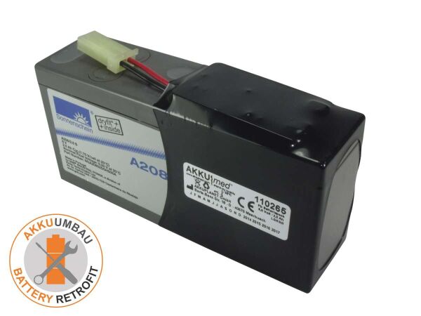 Blei Gel Akkuumbau passend für Protocol Propaq CS Vital 101-106, 242 - B10813