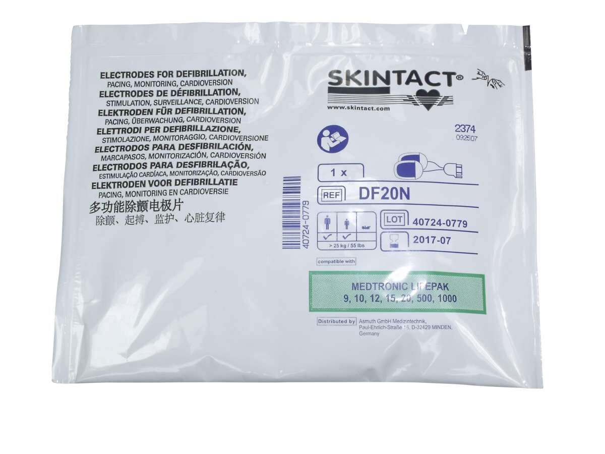 Defi-Elektroden Pads passend für Physio Contol LP500