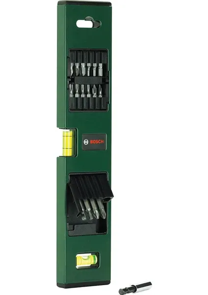 Bosch 17 Parçalı Vidalama Setli Su Terazisi