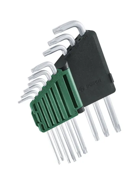 Bosch Torx Allen Anahtar Takımı 9 Parça - 1600A02Z9C