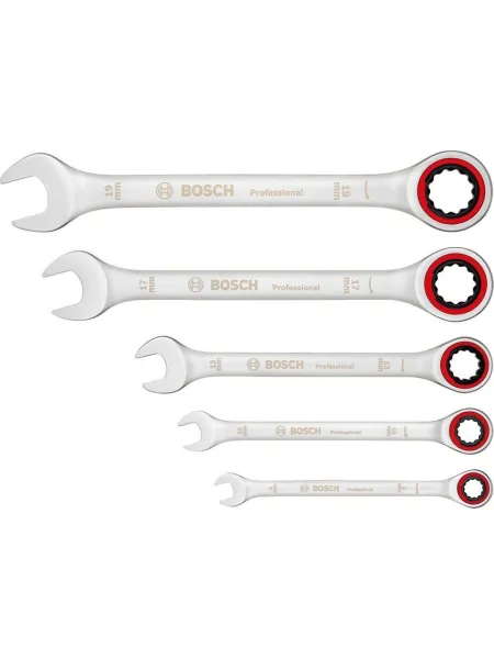 Bosch Kombine Anahtar Seti 5 Parça Mavi (Z3D)