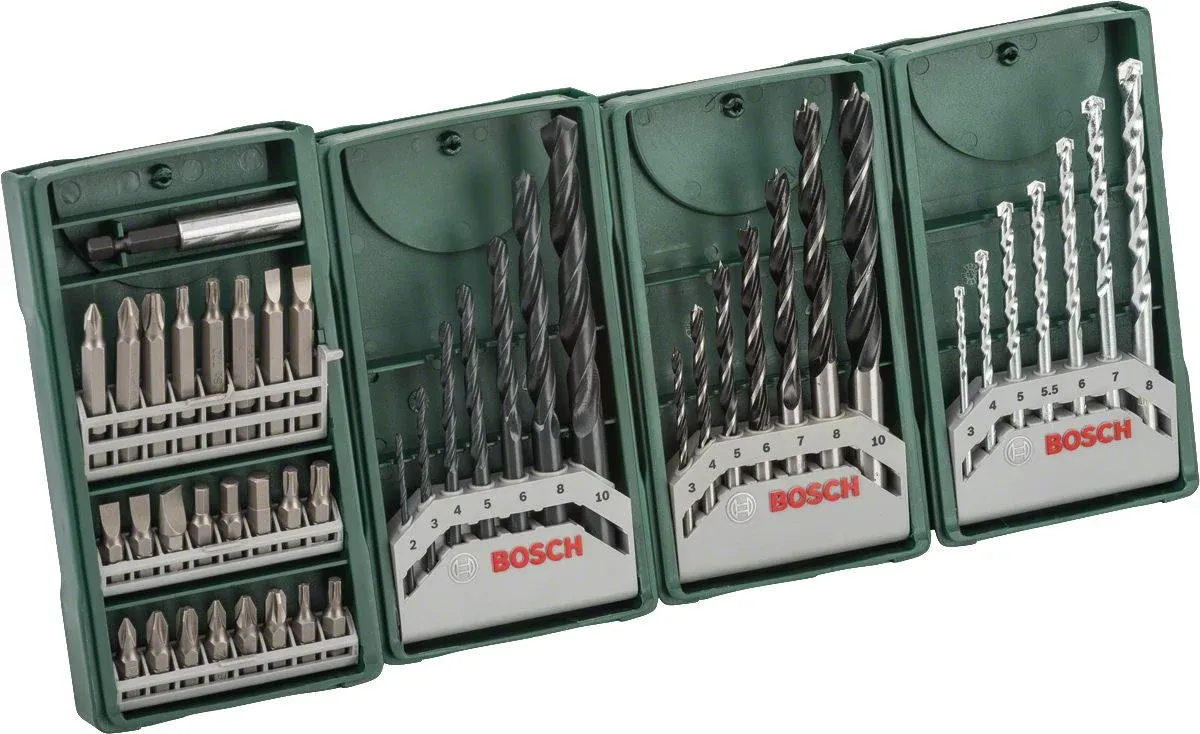 Bosch 2607017071 Çoklu 3+1 Mini X Line Matkap Uçları Seti 4 Set