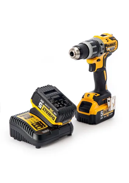 Dewalt DCD796P2-QW 18V/5.0Ah Li-ion Çift Akülü Kömürsüz Profesyonel Darbeli Matkap