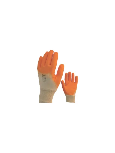 Piton Yarım Kaplı Latex Eldiven No:9