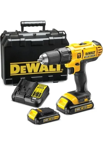 Dewalt DCD776S2 18V 1.5 Ah Li-On Şarjlı Darbeli Matkap
