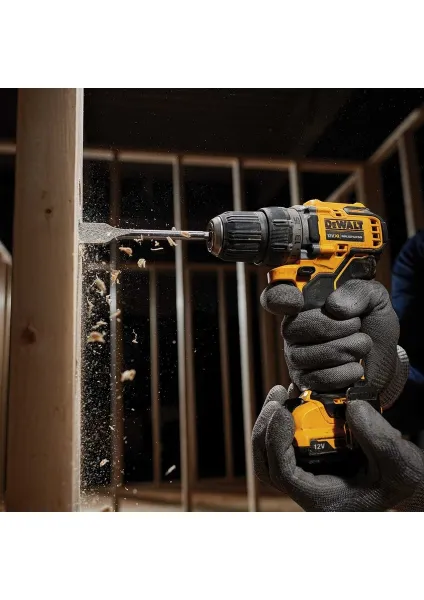 Dewalt Şarjlı Vidalama Makinesi Compact 12V 2AH Kit DCD701D2-QW