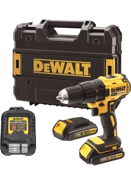 Dewalt DCD777S2T Kömürsüz Darbesiz Vidalama Matkabı 18 Volt 1.5Ah