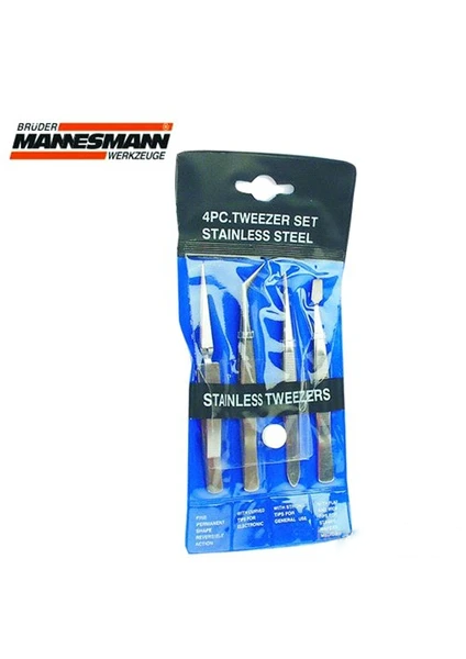Mannesmann 615 Cımbız Seti (4 Parça)