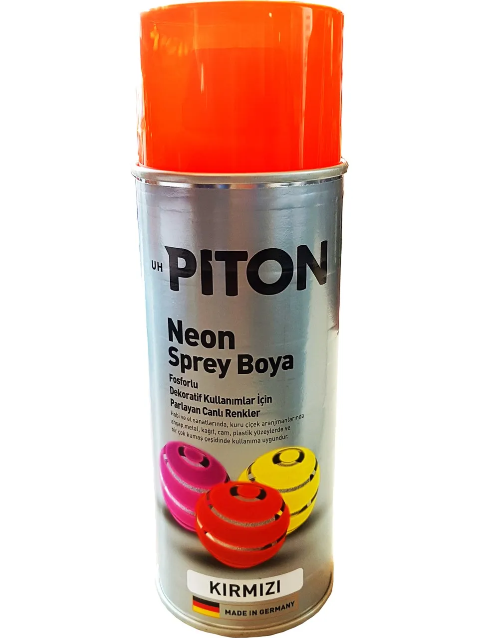 Piton Efekt Sprey Neon Kırmızı 400 ml