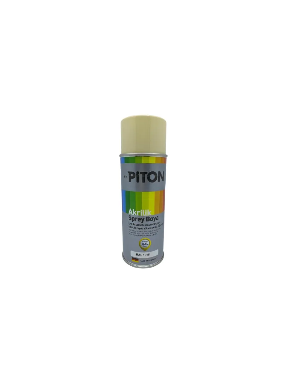 Piton Akrilik Sprey Boya 400 Ml Ral1015 Açık Fildişi