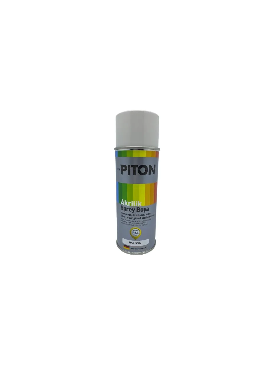 Piton Akrilik Sprey Boya 400 Ml Ral9002 Gri Beyaz