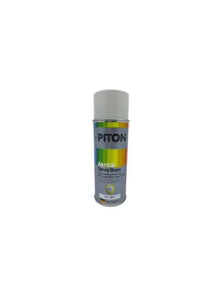 Piton Akrilik Sprey Boya 400 Ml Ral9002 Gri Beyaz