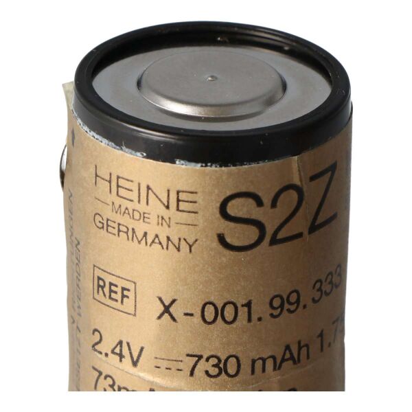 Original Heine S2Z Akku X0199333 NiMH Akku 2,5 Volt 650mAh