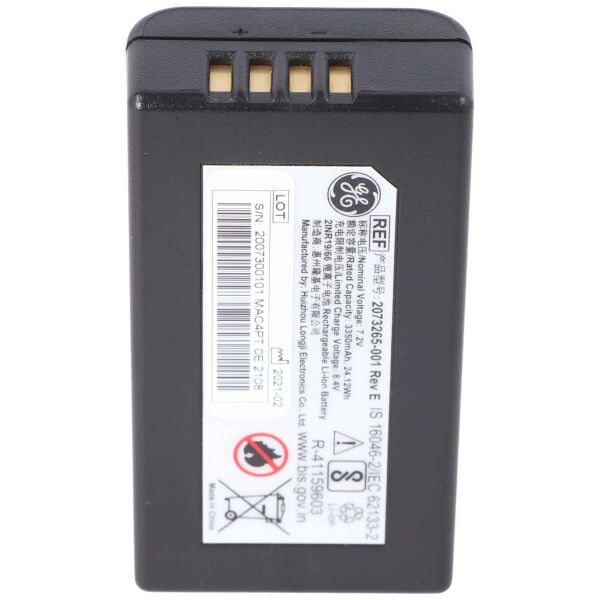 Original Li Ion Akku GE Healthcare EKG Mac 400 Mac 600 - Typ 2030912-001