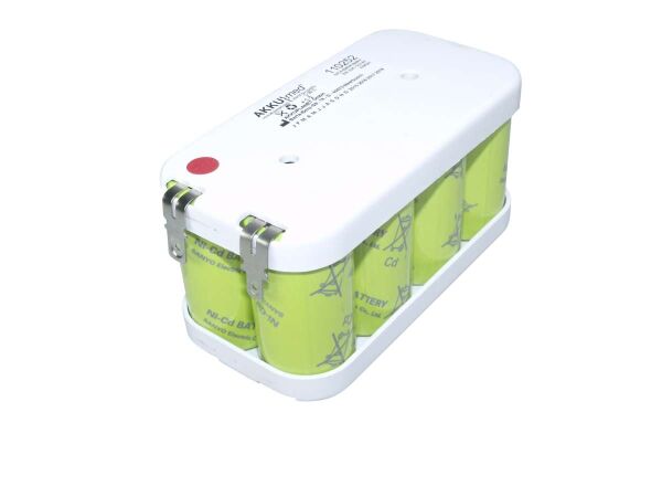 NC Akku passend für Bioset 3600 9,6 Volt 2,0 Ah CE Konform