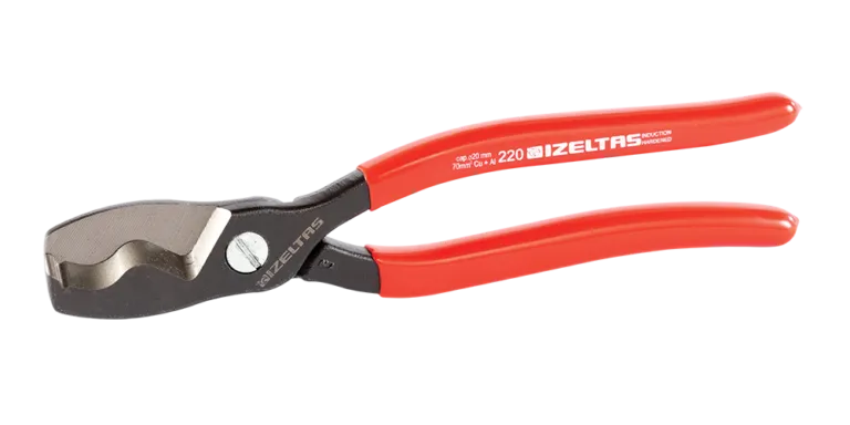 İzeltaş Çift Ağızlı Kablo Kesici 220 mm