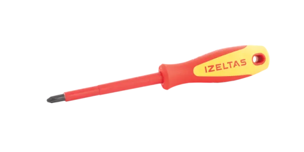 Izeltaş 1000V Izoleli Elektrikçi Yıldız Tornavida 4.5x80