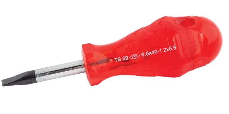 İZELTAŞ Düz Uçlu Topaç Tornavida Kraft Seri 5,5X25