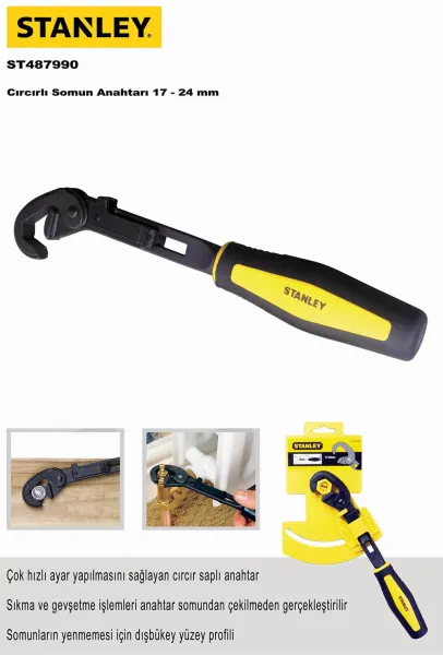 Stanley St487990 Somun Sıkma Anahtarı 17-24 Mm