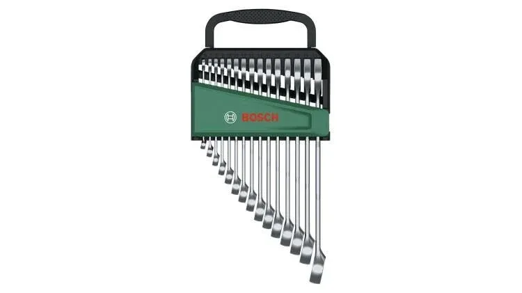 Bosch Açık Uçlu Kombine Anahtar Seti 15 Parça