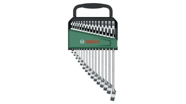 Bosch Açık Uçlu Kombine Anahtar Seti 15 Parça