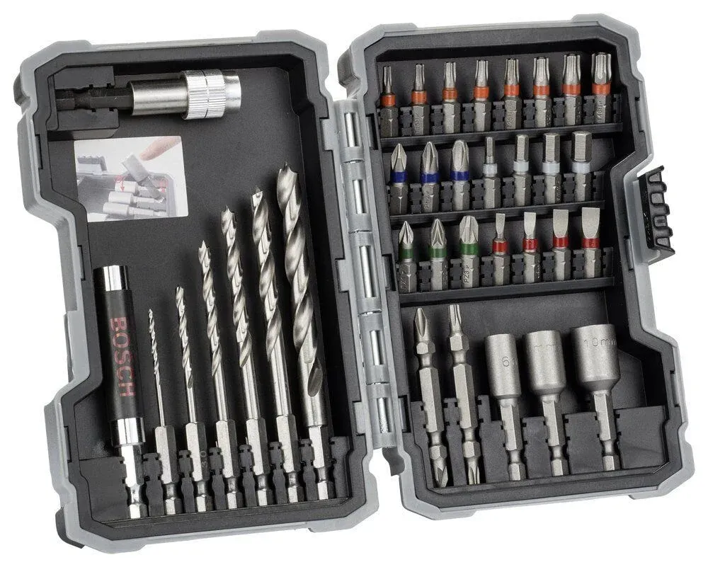Bosch Profesyonel HEX 35 Parça Ahşap Matkap Ucu Seti
